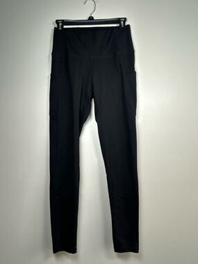 Black High-Waist Performance Leggings